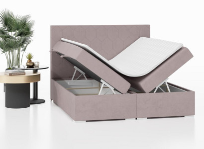 Bed Upholstery Design Double bed Bedroom Textile Furniture Luxury box spring bed